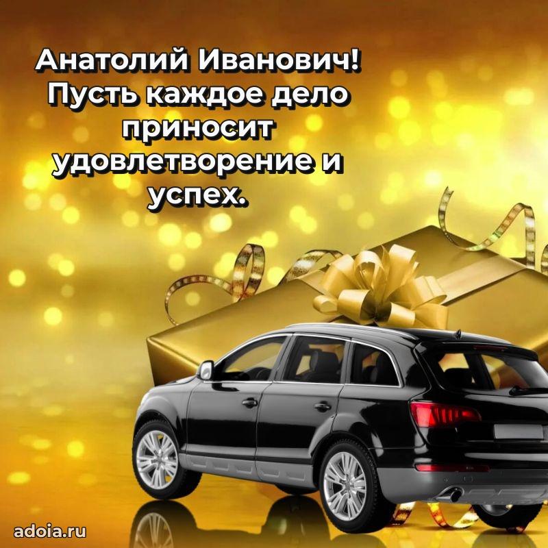 Пожелание успехов и радости Анатолию Ивановичу