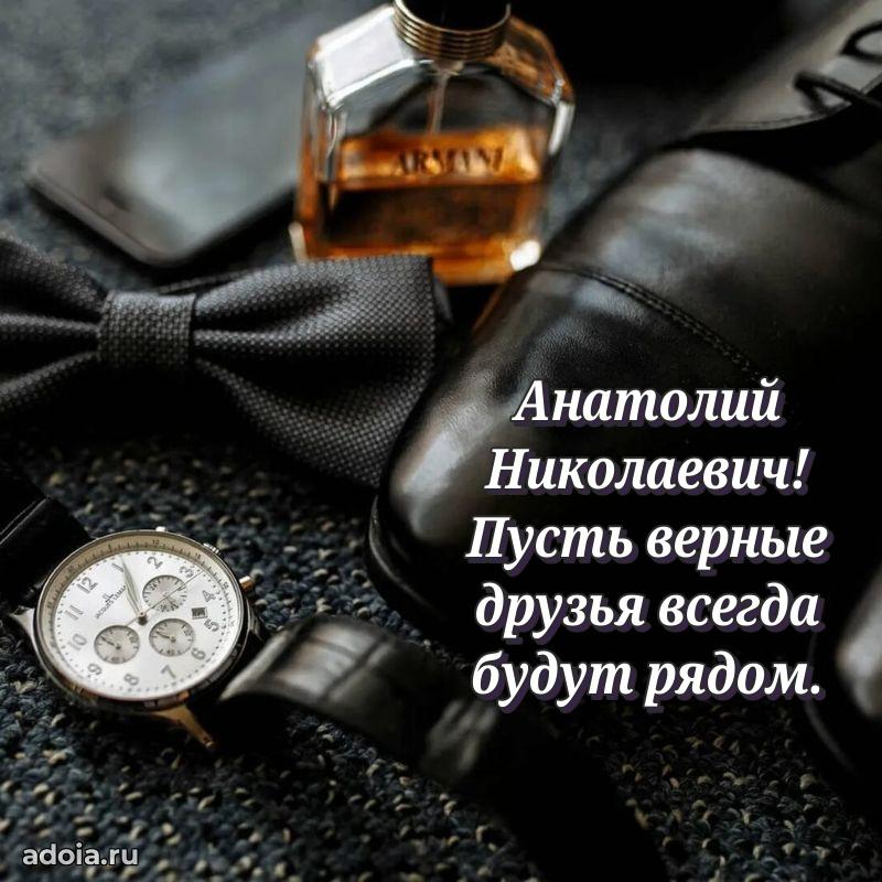 55 лет поздравления картинка Анатолию Николаевичу