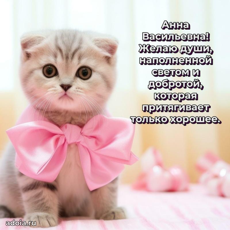 65 лет картинка с днем рождения Анне Васильевне