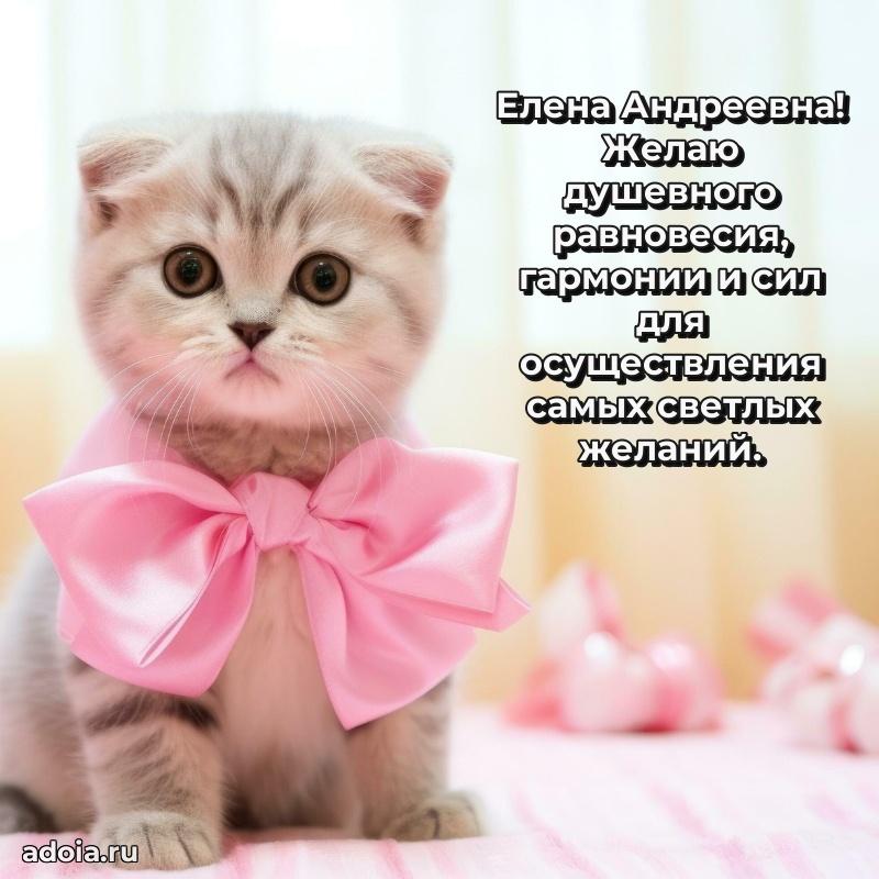 С юбилеем 40 лет открытка Елене Андреевне