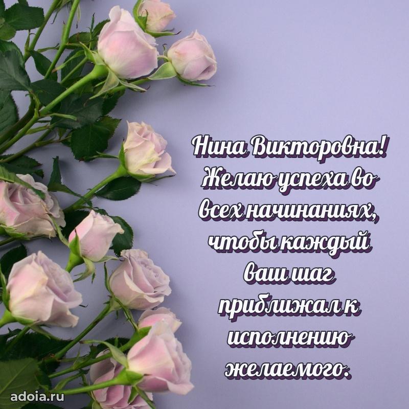 65 лет картинка с днем рождения Нине Викторовне