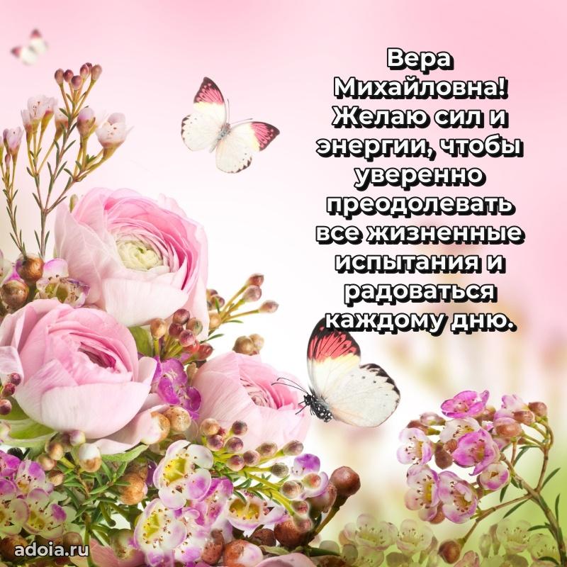 65 лет картинка с юбилеем Вере Михайловне